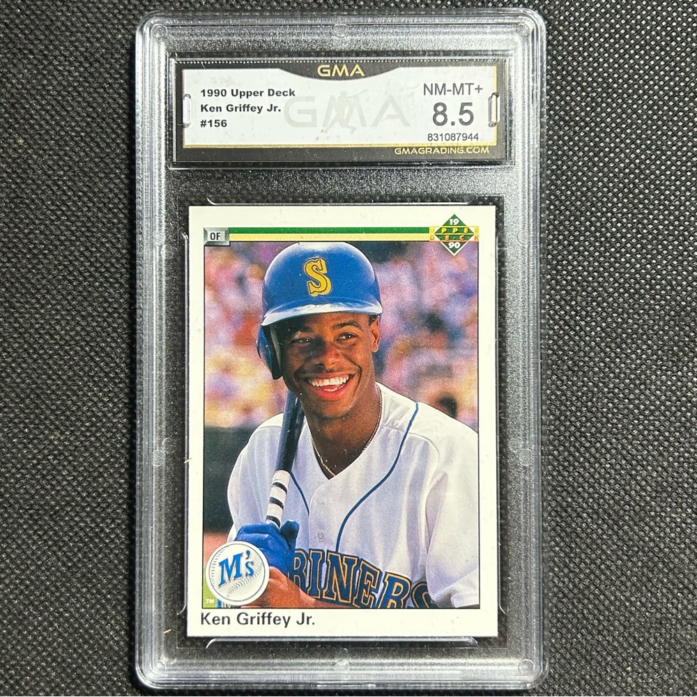 1990 Upper Deck Ken Griffey Jr GMA 8.5 Seattle Mariners HOF